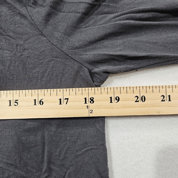 Matilda Jane Heartwood Top Size M Medium Gray Choose Your Own Path - Picture 9 of 12